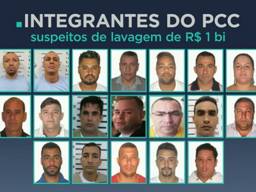 Justiça aceita denúncia contra membros do PCC por lavagem de R 1