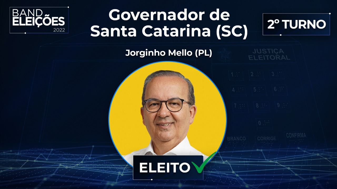 Jorginho Melo Pl Eleito Governador De Santa Catarina Band