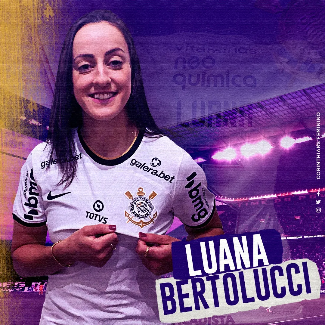Luana Bertoluccia, novo reforço do Corinthians