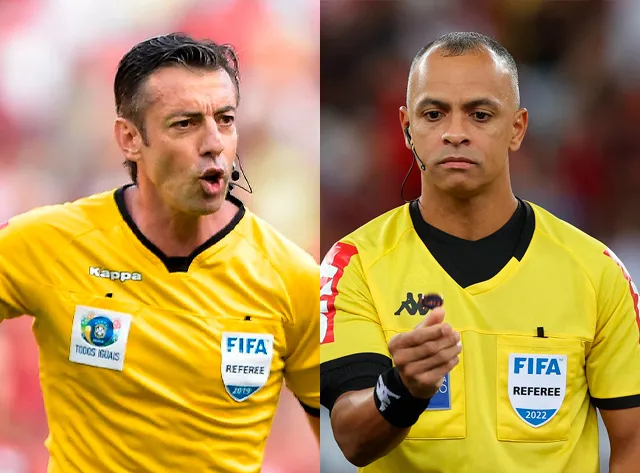 Raphael Claus e Wilton Pereira Sampaio representam a arbitragem brasileira no Catar