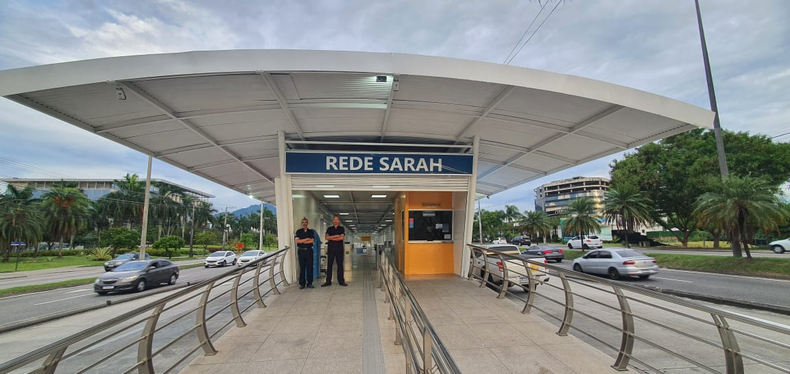 A estação ficou fechada após seis dias de reformas Divulgação/Prefeitura do Rio