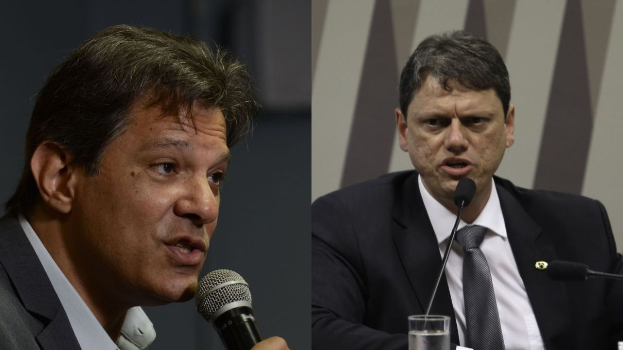 Na pesquisa de agosto, a vantagem de Haddad era de 53% a 31% Agência Brasil