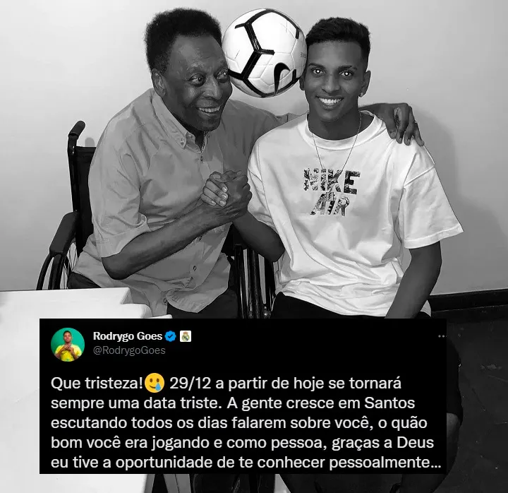 Morre Pelé: Neto relembra amistoso de 50 anso do Rei do Futebol