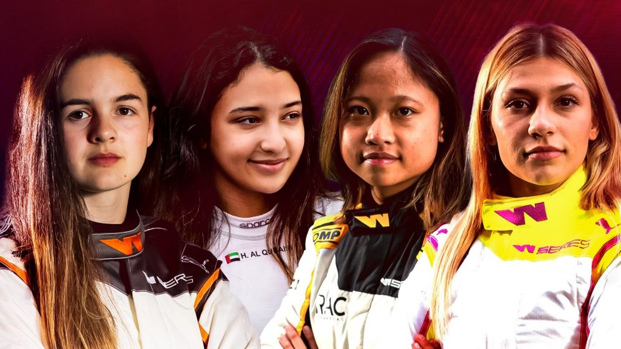 Abbi Pulling, Hamda Al Qubaisi, Chloe Chambers e Tereza Babickova pilotarão carros da F3 Divulgação