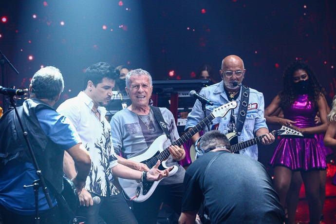 Roupa Nova cantou os maiores sucessos no Faustão na Band Rodrigo Moraes/Band