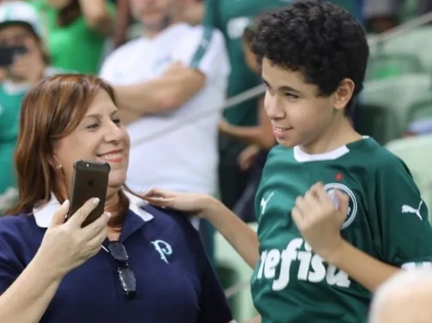 Desde 2018, a Silvia e o Nickollas Grecco se tornaram símbolos da torcida do Palmeiras.