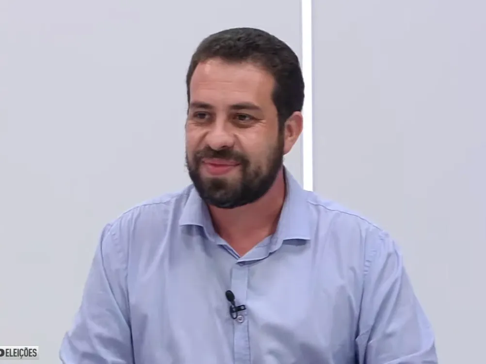 Guilherme Boulos, candidato do Psol à Prefeitura de São Paulo