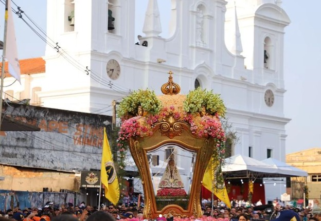 Procissão católica é patrimônio cultural da Humanidade e acontece há mais de 200 anos Foto: Bárbara Matoso/Basílica Santuário de Nazaré