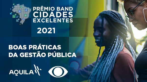 Band e Instituto Áquila divulgam premiados em São Paulo no prêmio Band Cidades Excelentes Reprodução / Divulgação 