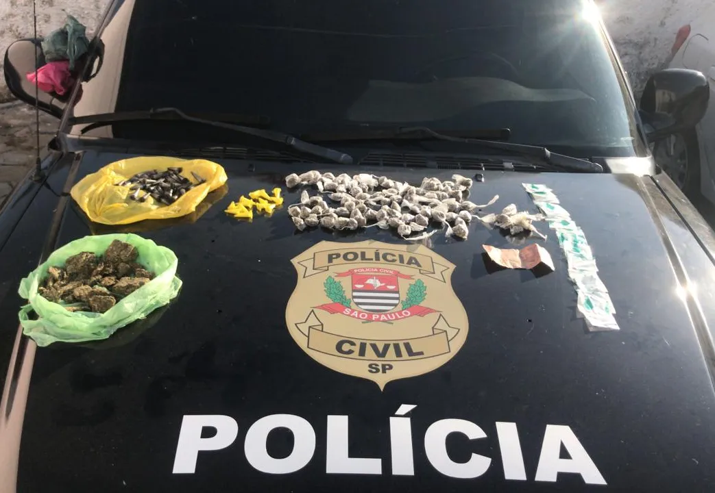Polícia Civil faz operação contra o tráfico de drogas no Pinus do Iriguassu, em Caçapava