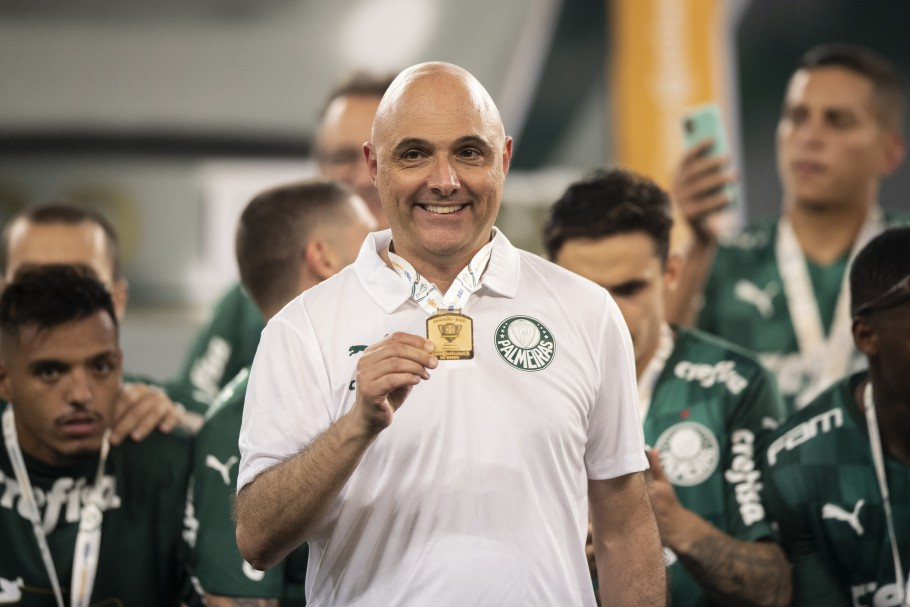 Maurício Galiotte, presidente do Palmeiras Thais Magalhães/CBF