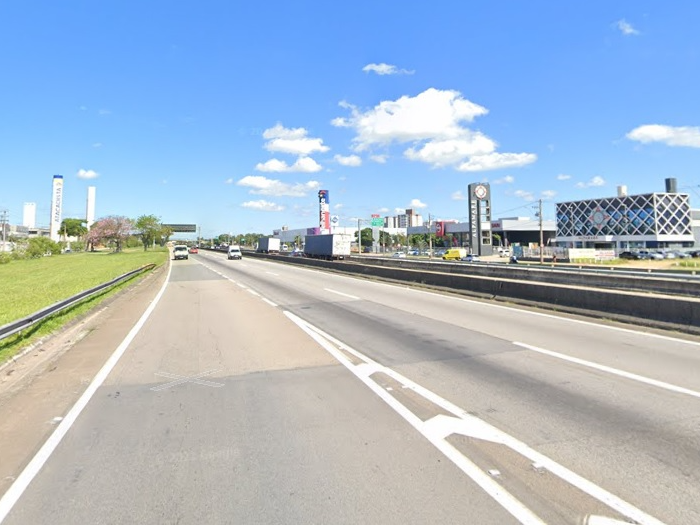 Ciclista havia saído de Santo André na capital paulista Reprodução Googles Maps