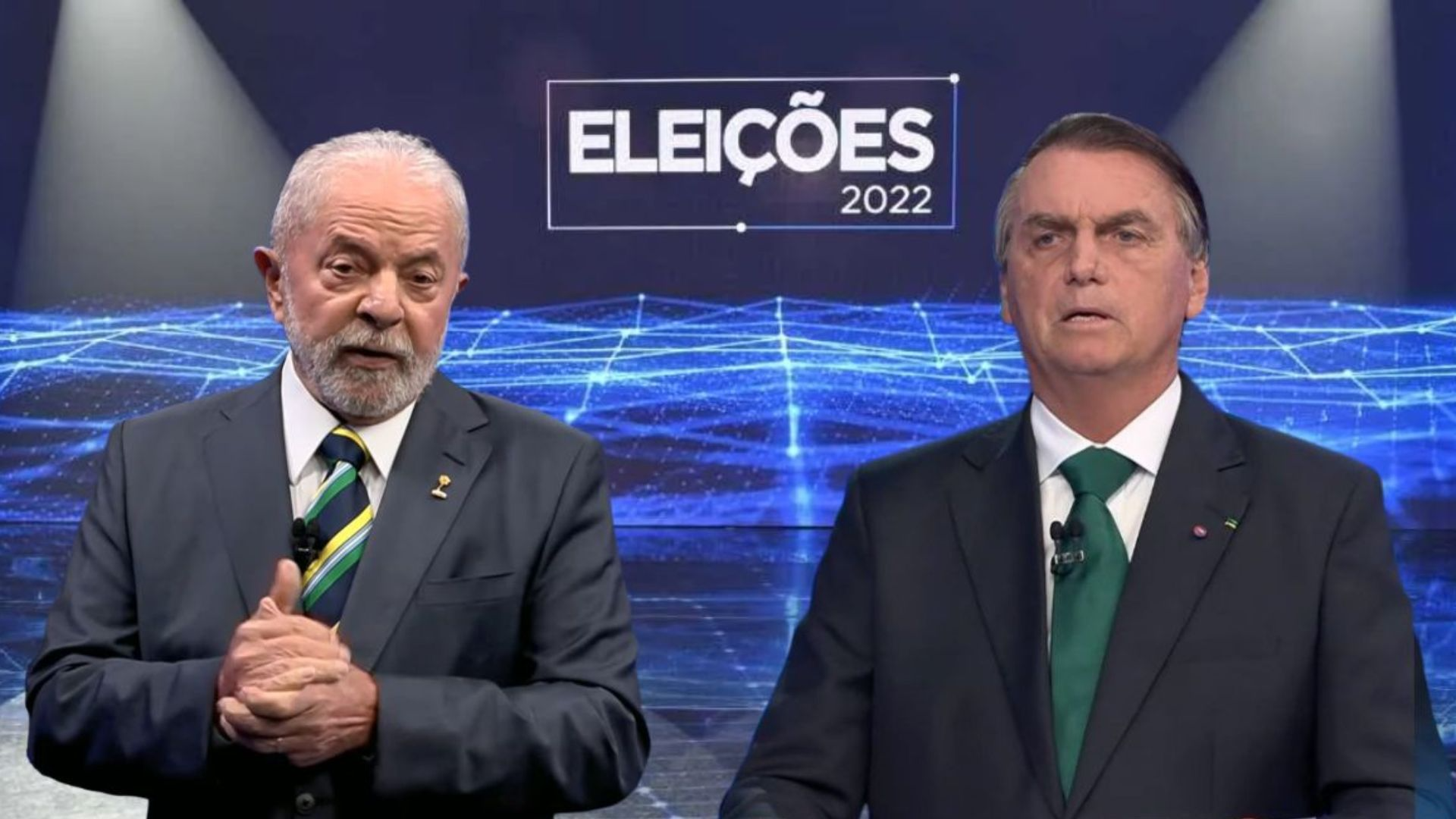 Lula (48%) aumenta vantagem sobre Bolsonaro (42%), diz Quaest Foto: TV Band