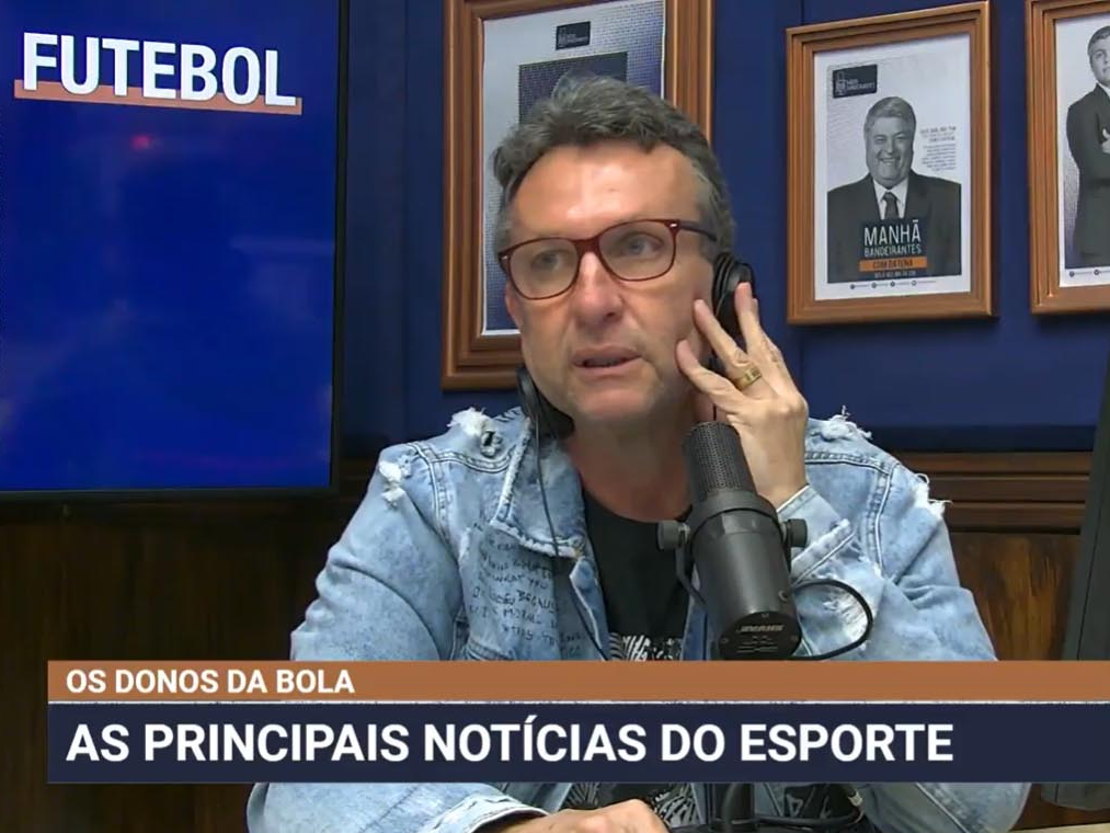 Para Neto, Santos errou ao contratar Robinho, condenado na Itália  Reprodução/Rádio Bandeirantes