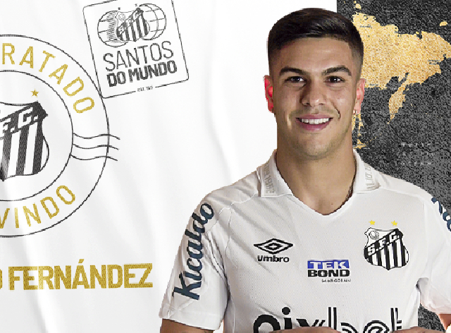 Fernández reforça o Santos para a temporada 2022 Divulgação / Santos