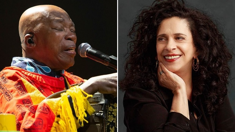 Milton Nascimento homenageia Gal Costa em último show Reprodução