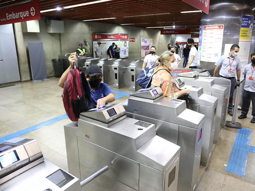 Metrô e CPTM iniciam hoje operação de fechamento das bilheterias nas estações de SP Divulgação/Governo do Estado de São Paulo