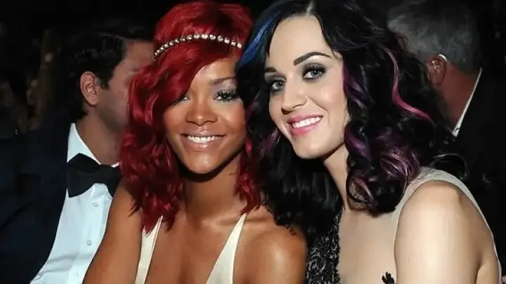 Rihanna e Katy Perry são amigas de longa data
