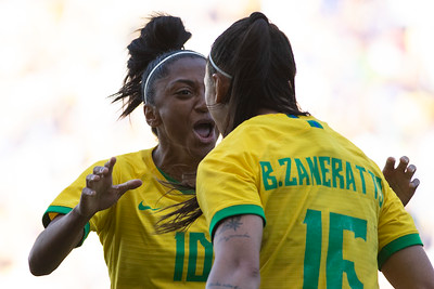 Nos acréscimos, Seleção Feminina vence Canadá no último amistoso do ano Thaís Magalhães/CBF