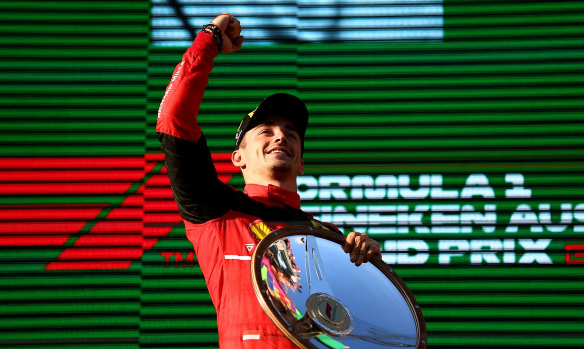 O piloto da Ferrari vence a corrida do Grande Prêmio da Áustria de F1. Reuters/Martin Keep/Agência Brasil/ Direitos Reservados