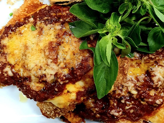 Parmegiana de berinjela | Band Receitas