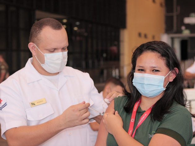 Manaus reduz intervalo entre vacinas após notificação de variantes do coronavírus Foto: Reprodução/Secretaria Estadual de Saúde