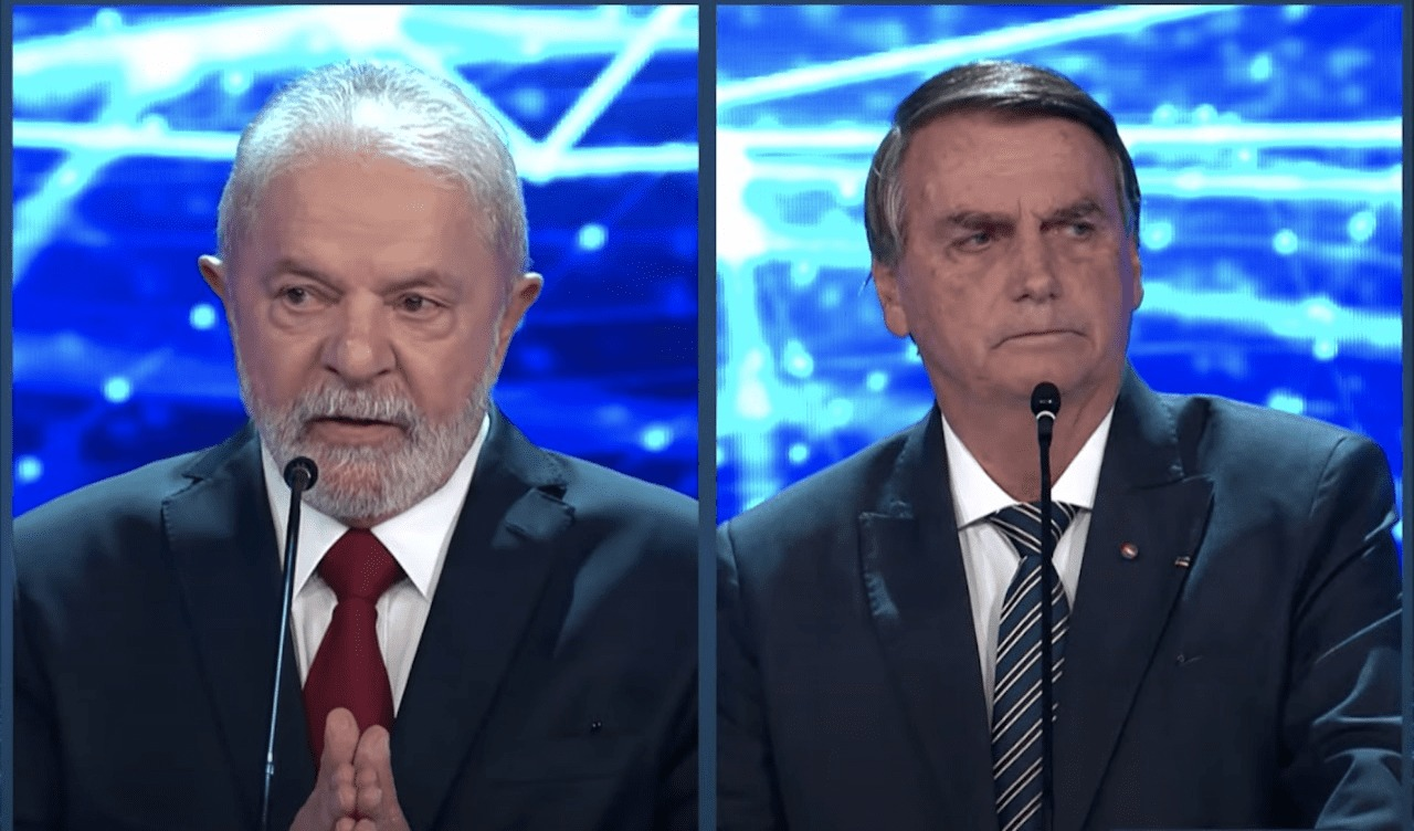 Lula e Bolsonaro  Reprodução / Band