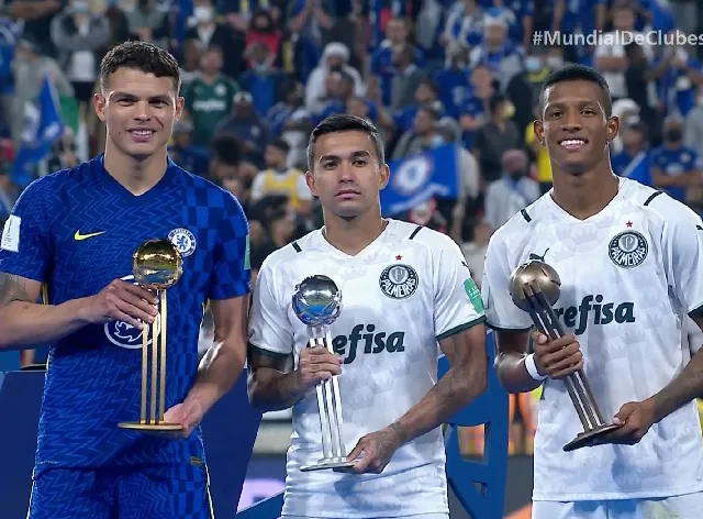 Thiago Silva é eleito craque do Mundial de Clubes, à frente dos  palmeirenses Dudu e Danilo, futebol internacional