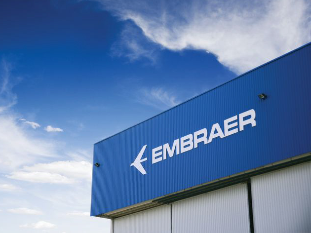 Fábrica da Embraer Divulgação/Embraer