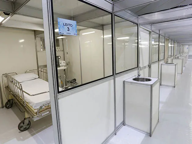 São Paulo vai anunciar instalação de um novo hospital de campanha 
