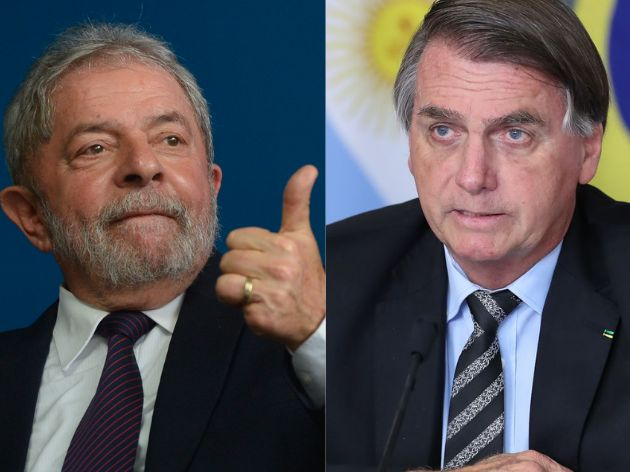 Ex-presidente Lula e presidente Bolsonaro, candidatos à presidência em 2022  Foto: Montagem/ Agência Brasil