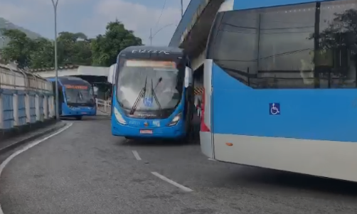 Ao todo, 260 ônibus operavam na cidade Éverton Alves