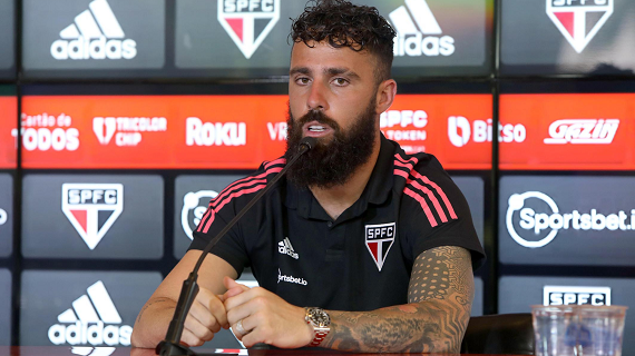 Jandrei desfalca o São Paulo contra América-MG na Copa do Brasil Rubens Chiri/SPFC