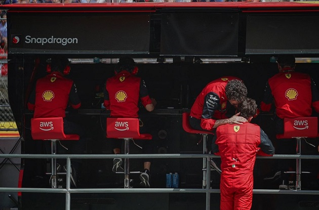 Charles Leclerc no GP da Espanha de F1