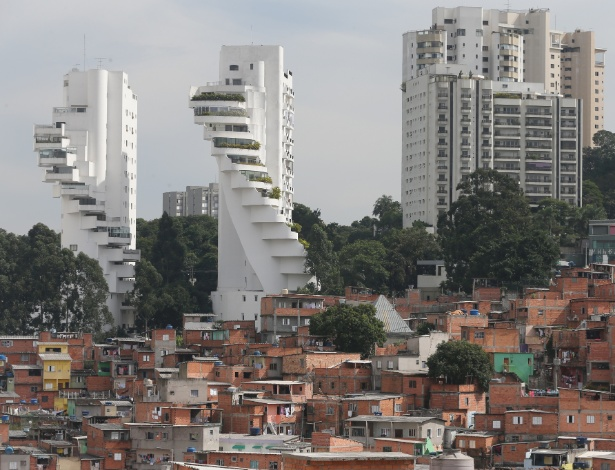 Levantamento da Rede Nossa São Paulo mostra desigualdade social na cidade de SP Reprodução / UOL Notícias