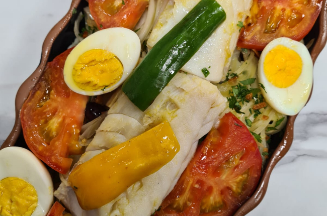 Bacalhau ao forno no azeite | Band Receitas