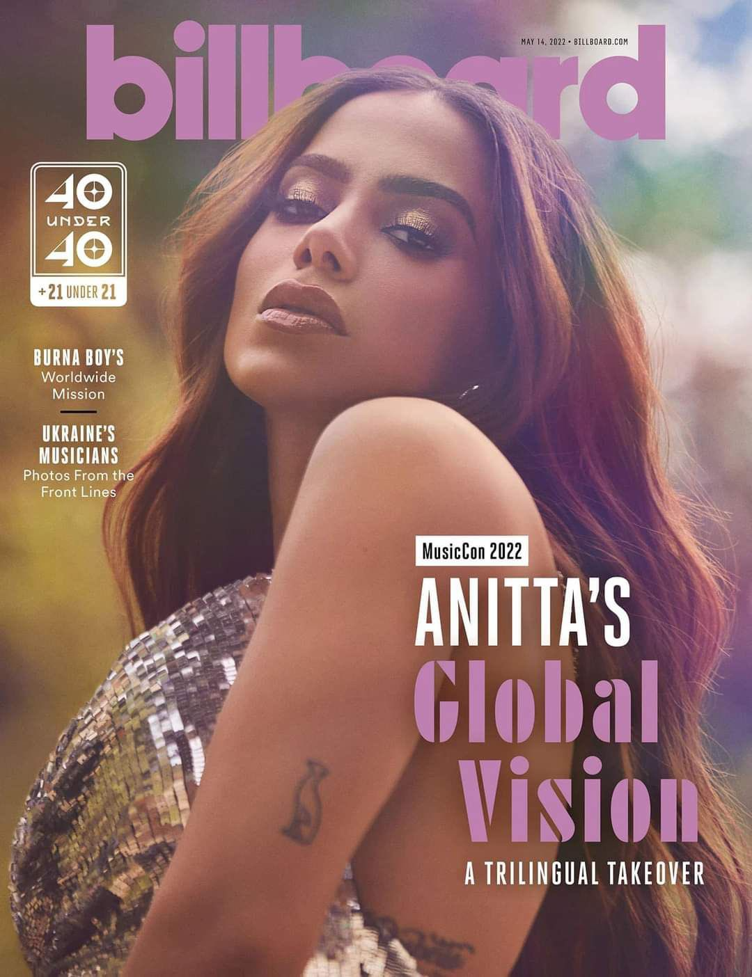 Anitta é capa da revista Billboard EUA; veja ensaio