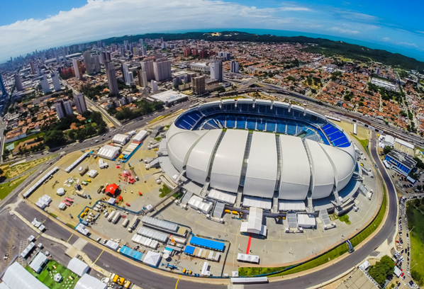 Arena das Dunas, principal estádio do Rio Grande do Norte Divulgação