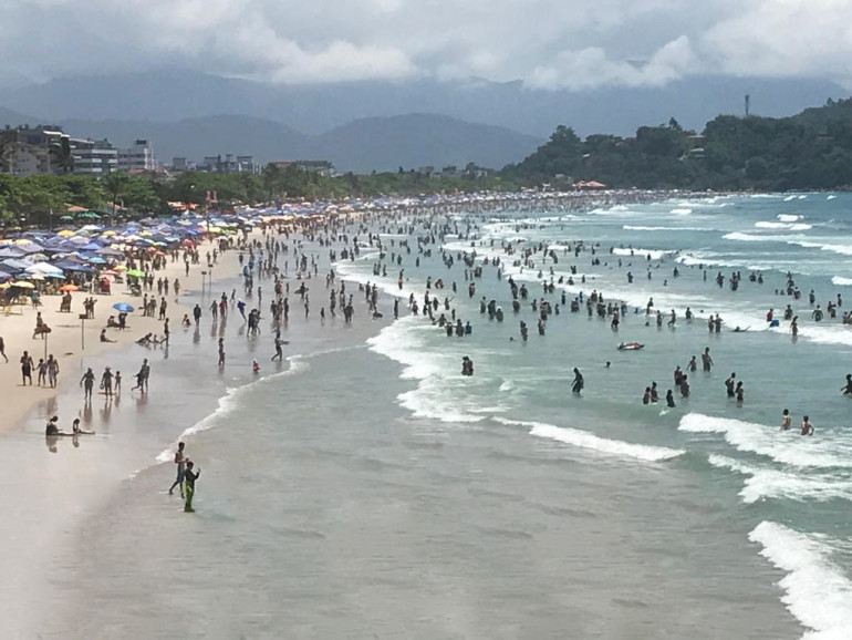 Instituto Argonauta apura possível novo caso de mordida de tubarão em Ubatuba Divulgação/Prefeitura de Ubatuba