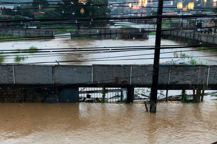 Mais de 22.300 pessoas foram afetadas em 38 cidades Foto: Defesa Civil 