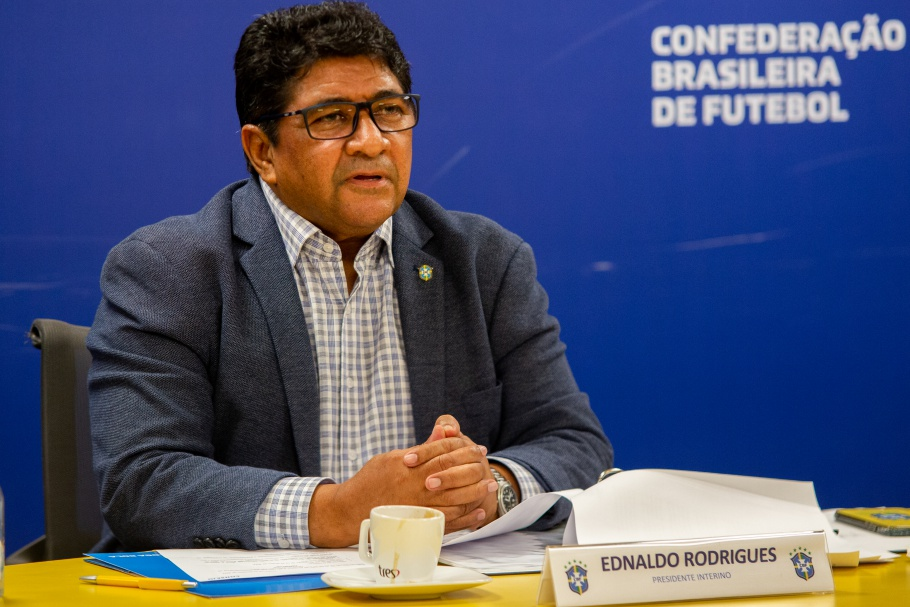 Ednaldo Rodrigues é o novo presidente da CBF até 2026 Lucas Figueiredo/CBF