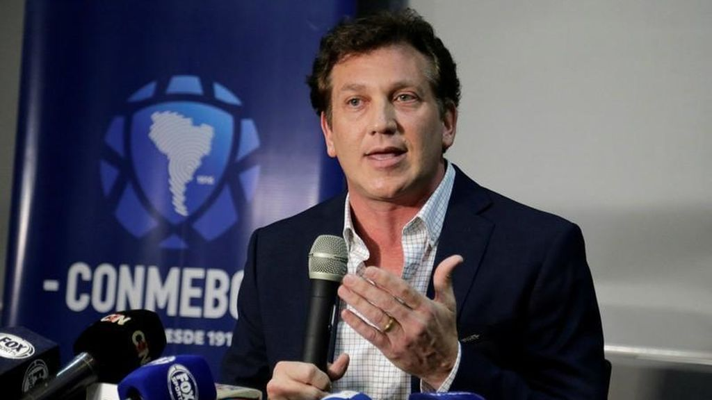 Presidente da Conmebol, Alejandro Domínguez ASCOM / Conmebol