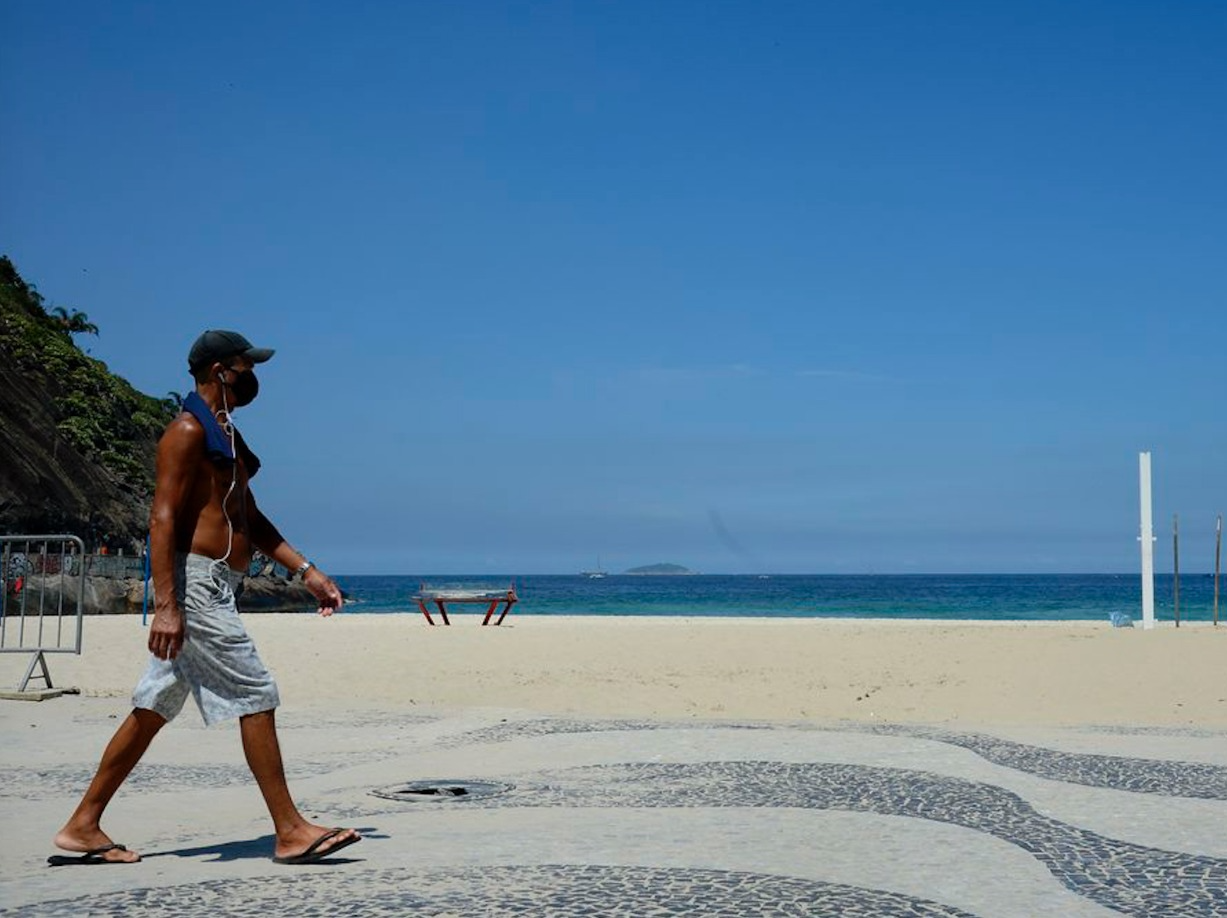 Município do Rio é o primeiro a flexibilizar o uso de máscaras Tânia Rego/Agência Brasil