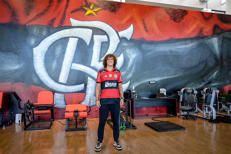 David Luiz chegou ao Flamngo em 2021 Marcelo Cortes/Flamengo