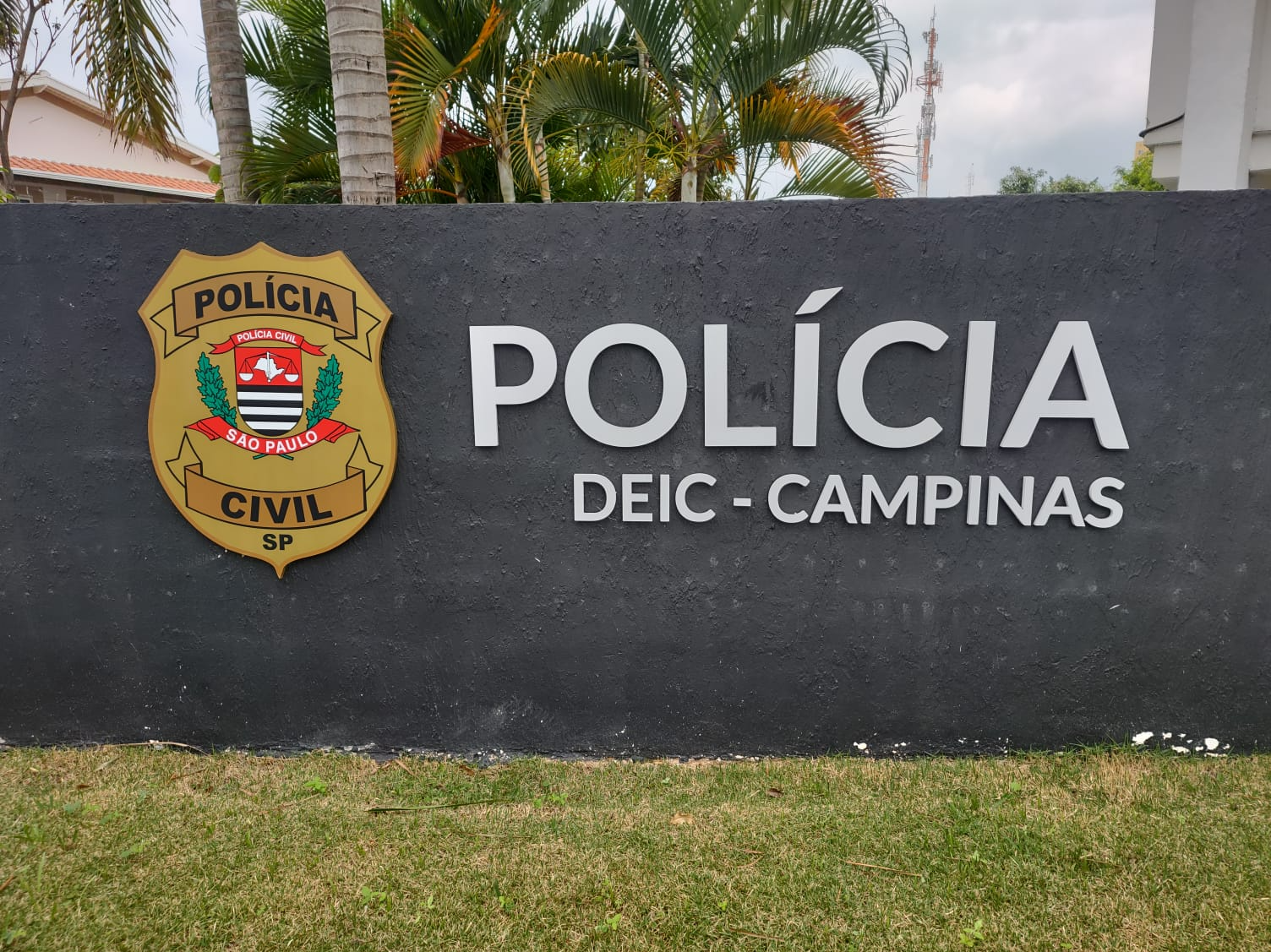 Sede da DEIC, em Campinas Divulgação/Polícia Civil