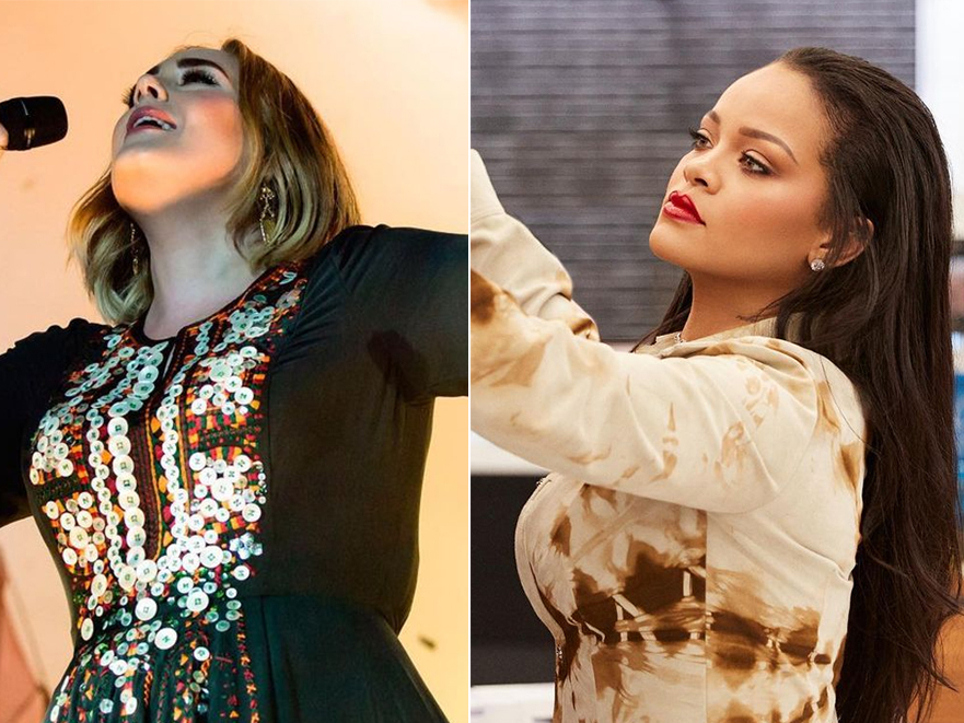 Adele e Rihanna podem lançar novos discos este ano Reprodução/Instagram