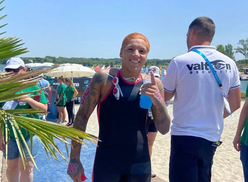 Ana Marcela tem sete medalhas de ouro, duas de prata e seis bronzes  Foto: Confederação Brasileira de Desportos Aquáticos 