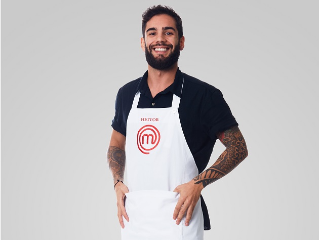 Heitor é participante da 8ª temporada do MasterChef Carlos Reinis/Band