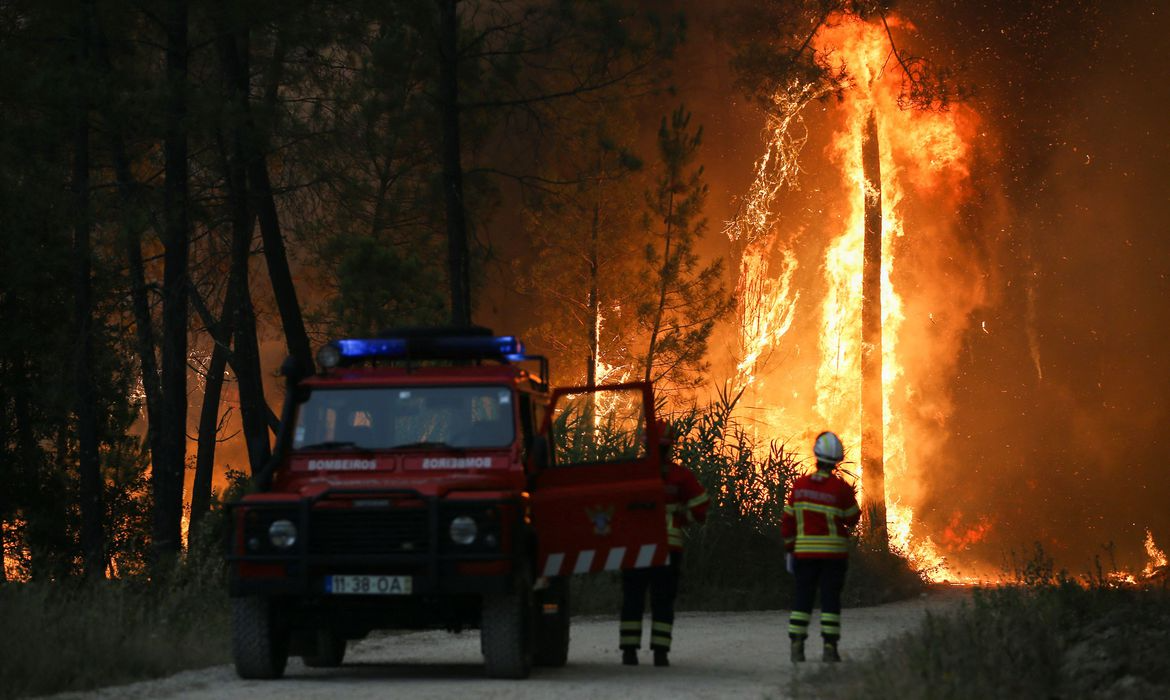 Calor extremo coloca Portugal em alerta; incêndios florestais preocupam Europa Foto: Reuters