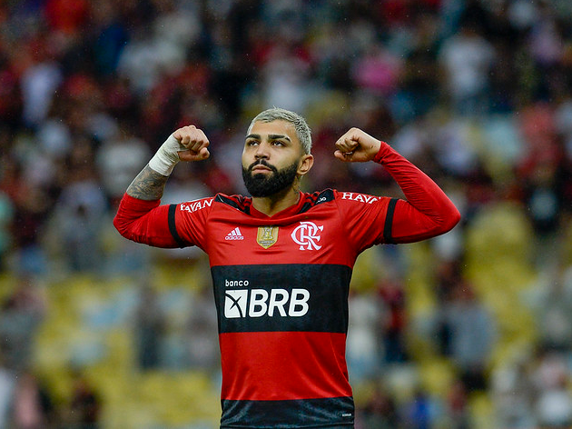 Comemoração tradicional do Gabigol Marcelo Cortes